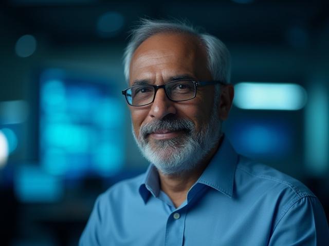 Portrait of Dr. Aris Thorne, a digital illustration expert