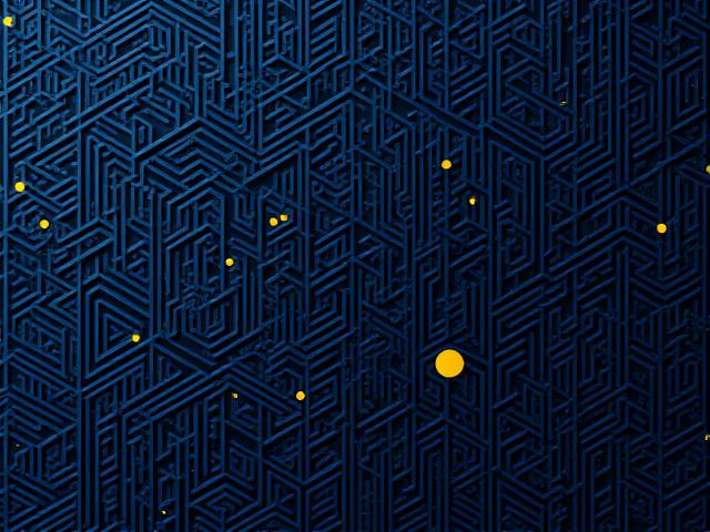 Complex geometric pattern for textile design