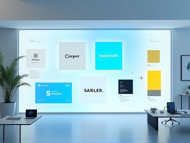 Branding & Logo Design Bootcamp course image with a creative logo concept on a screen