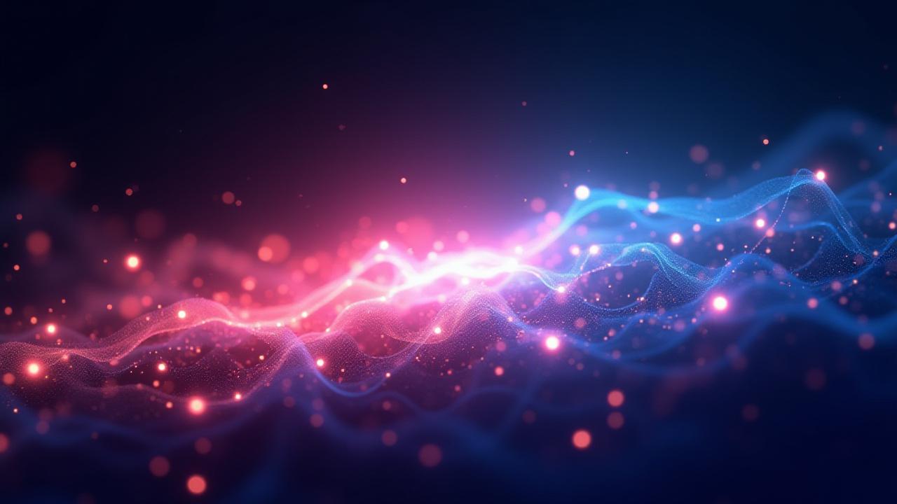 Abstract digital art creation process with vibrant colors representing graphic design innovation